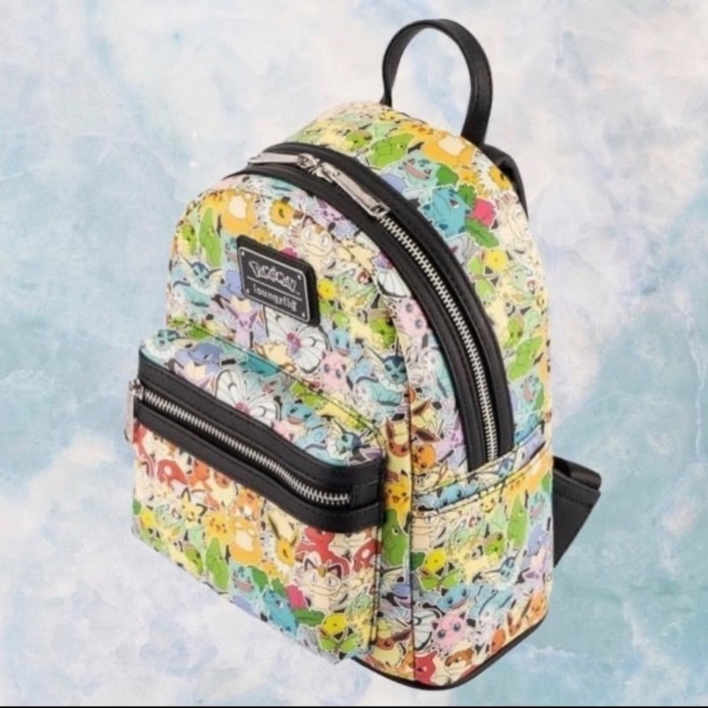 Loungefly Pokemon Ombré Mini Backpack - Picture 3 of 4